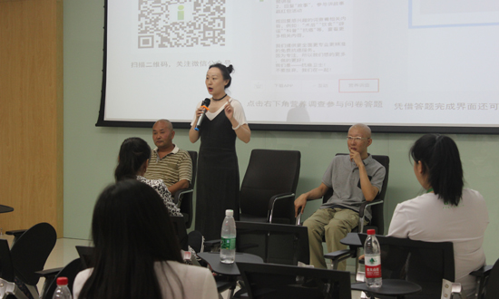 抗癌明星雏菊女士鼓励要大家勇敢面对癌症.JPG
